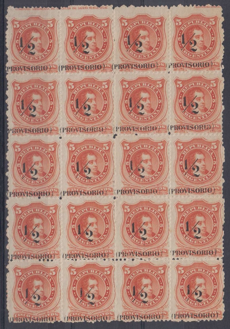 Argentina 1882 — Scott 41g