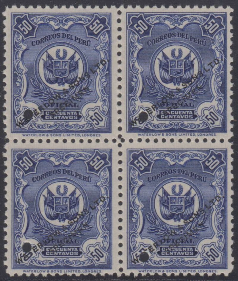 Peru 1936 — Officials