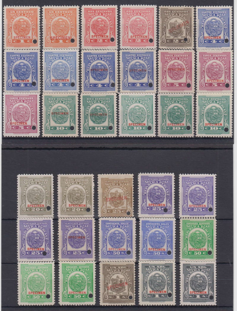 Peru 1918 — Revenues