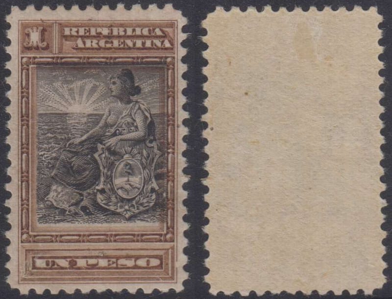 Argentina 1899 — Liberty