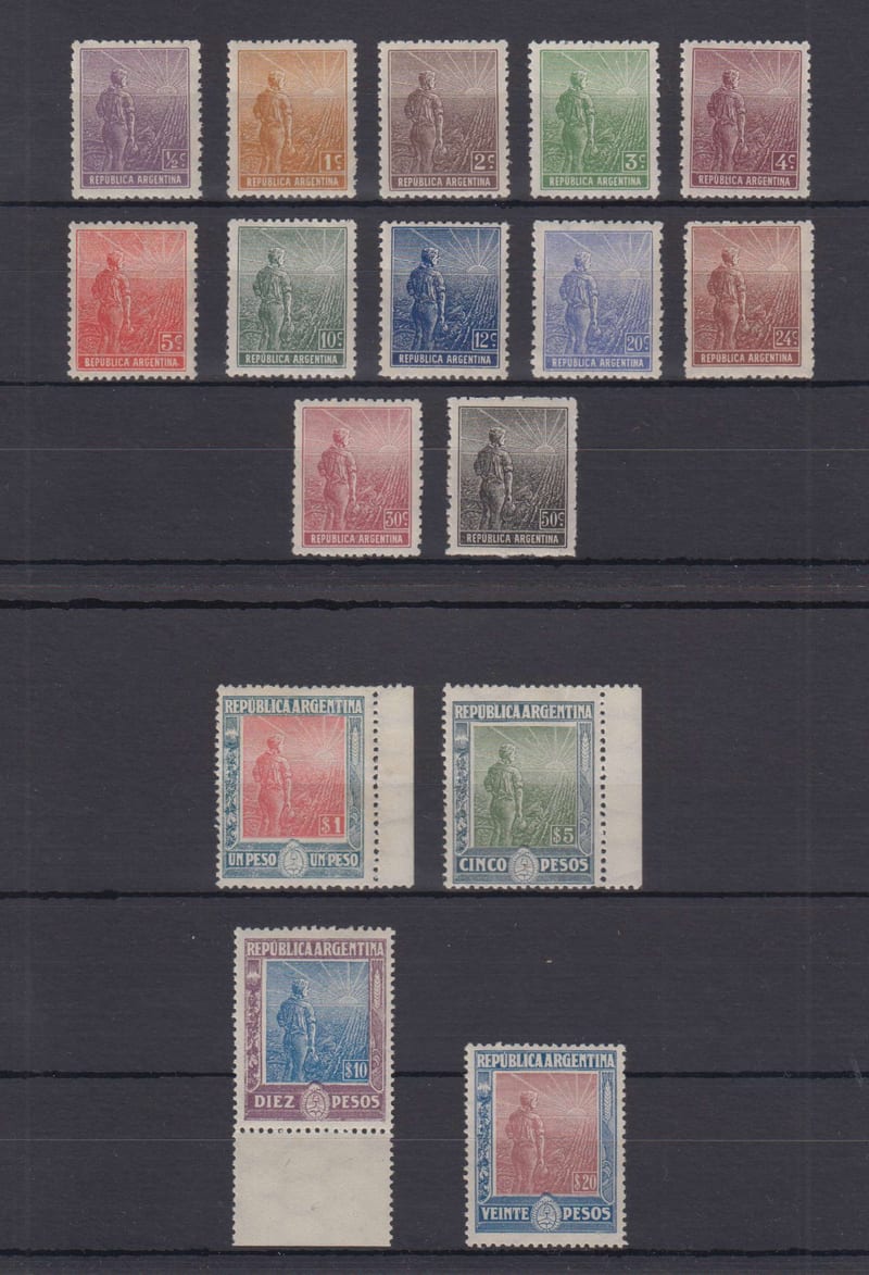 Argentina 1912 — Agriculture issue