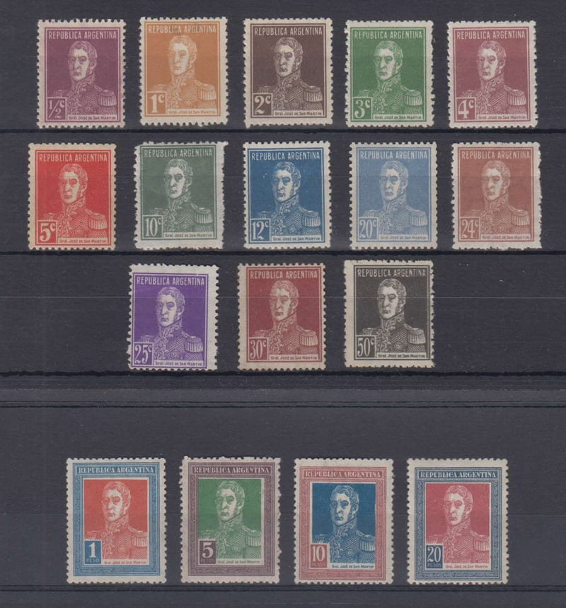 Argentina 1923 — San Martin