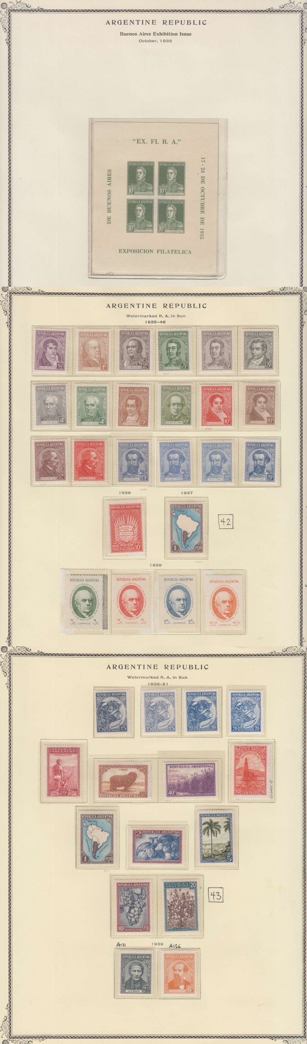 Argentina 1932 — Ordinary, semipostal, airpost & airpost semipostal stamps