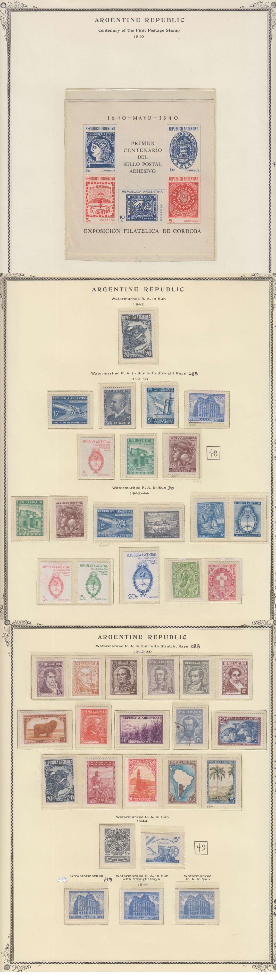 Argentina 1932 — Ordinary, semipostal, airpost & airpost semipostal stamps
