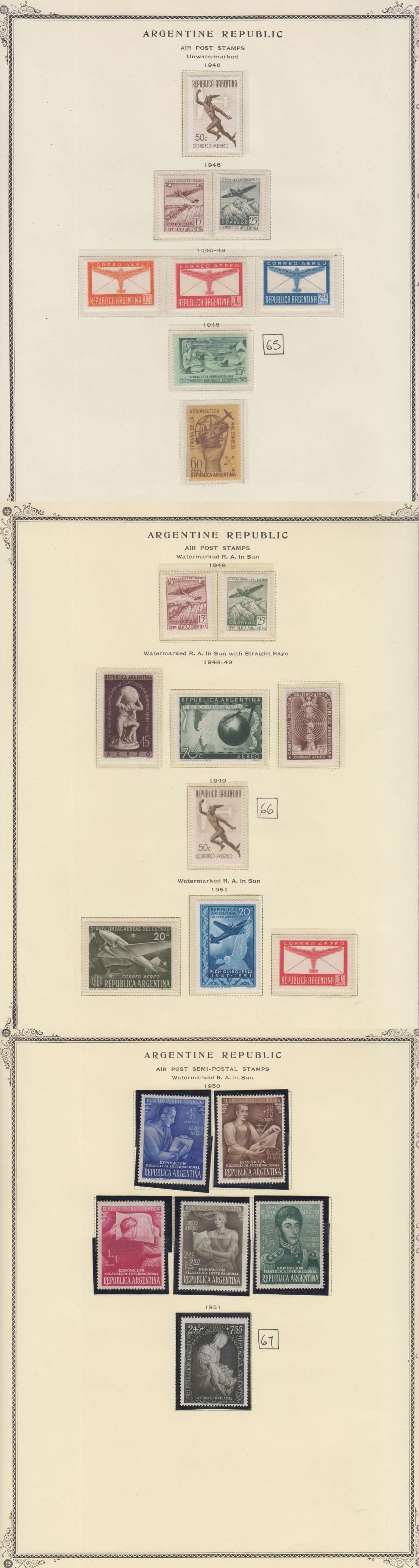 Argentina 1932 — Ordinary, semipostal, airpost & airpost semipostal stamps