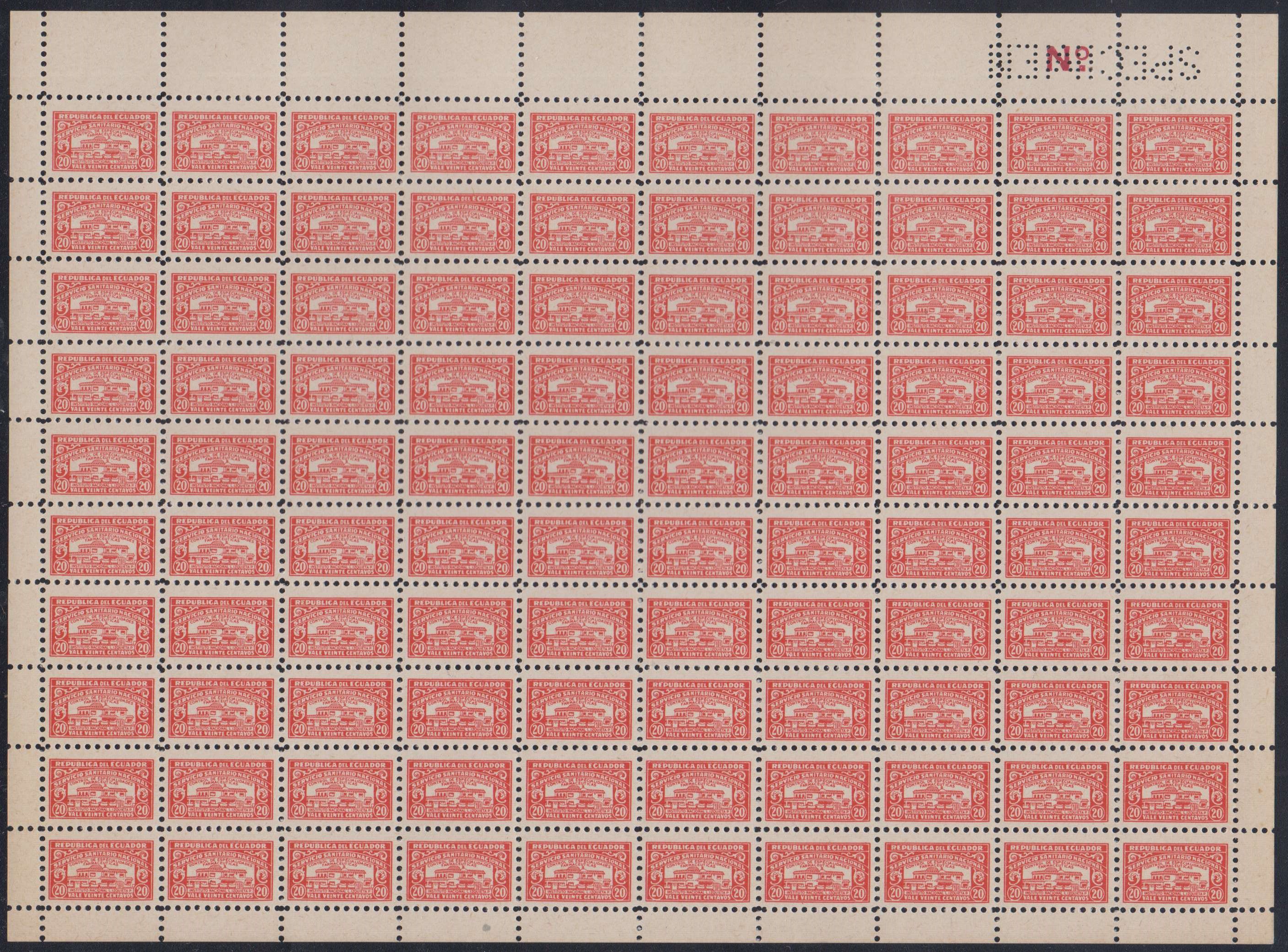 Ecuador 1935 — Revenues