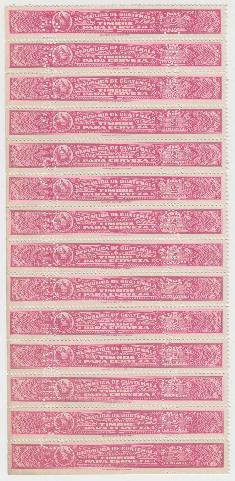 Guatemala 1935 — Revenues