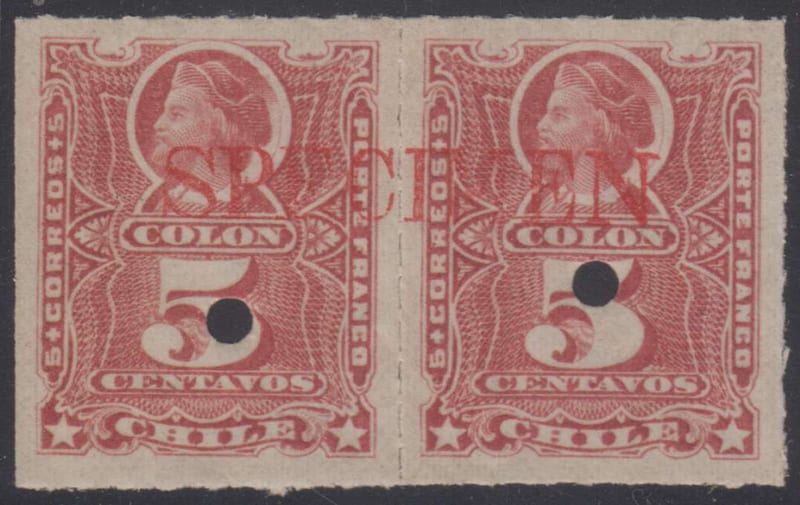 Chile 1878 — Columbus