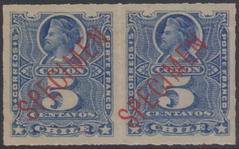 Chile 1878 — Columbus