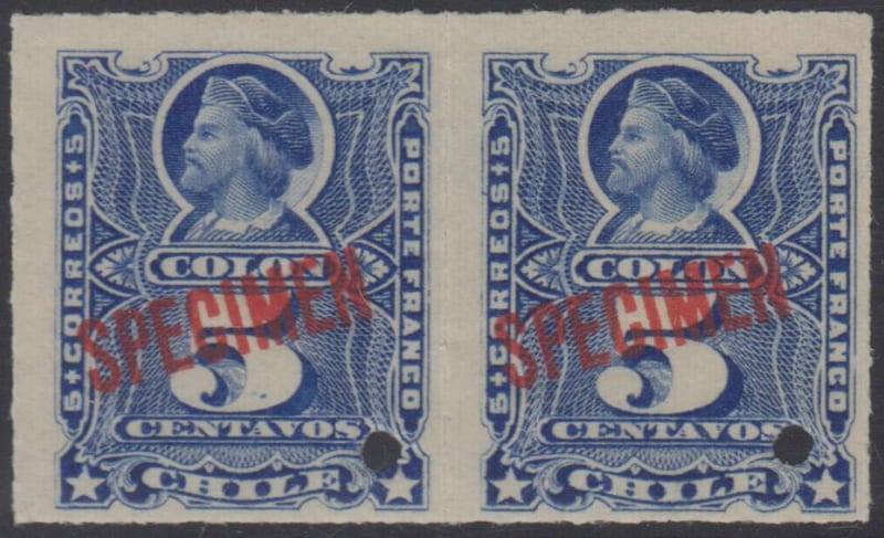 Chile 1878 — Columbus
