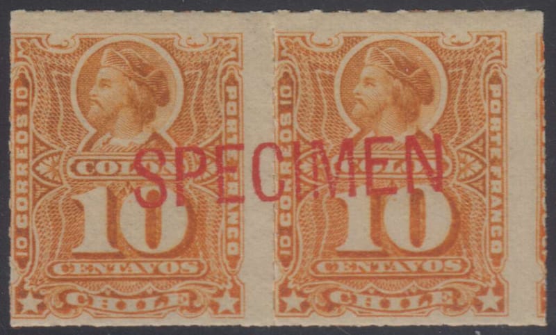 Chile 1878 — Columbus