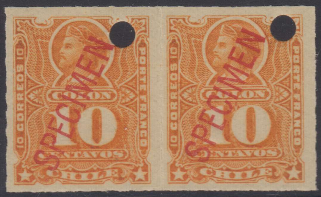 Chile 1878 — Columbus