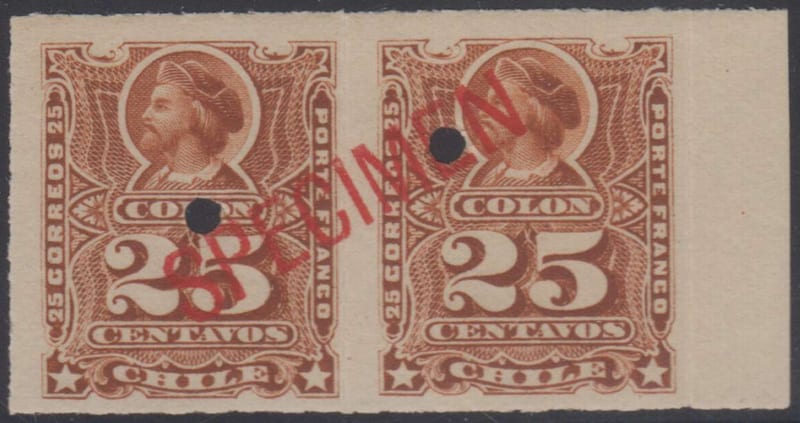Chile 1878 — Columbus