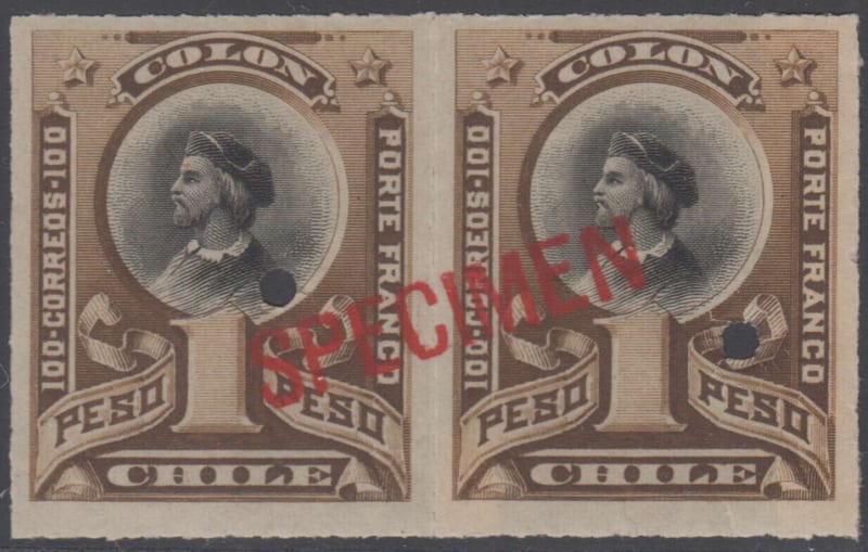 Chile 1878 — Columbus