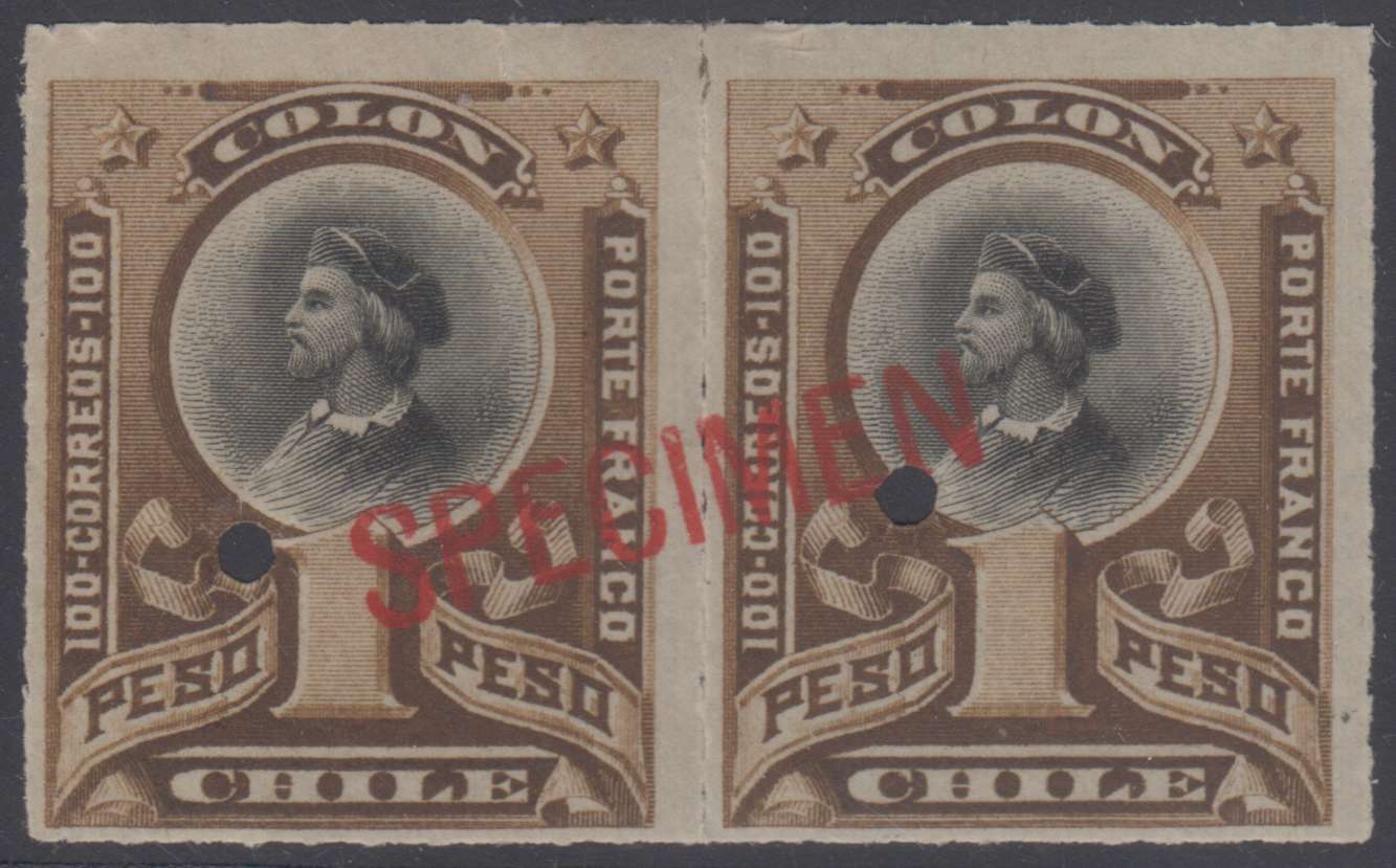 Chile 1878 — Columbus