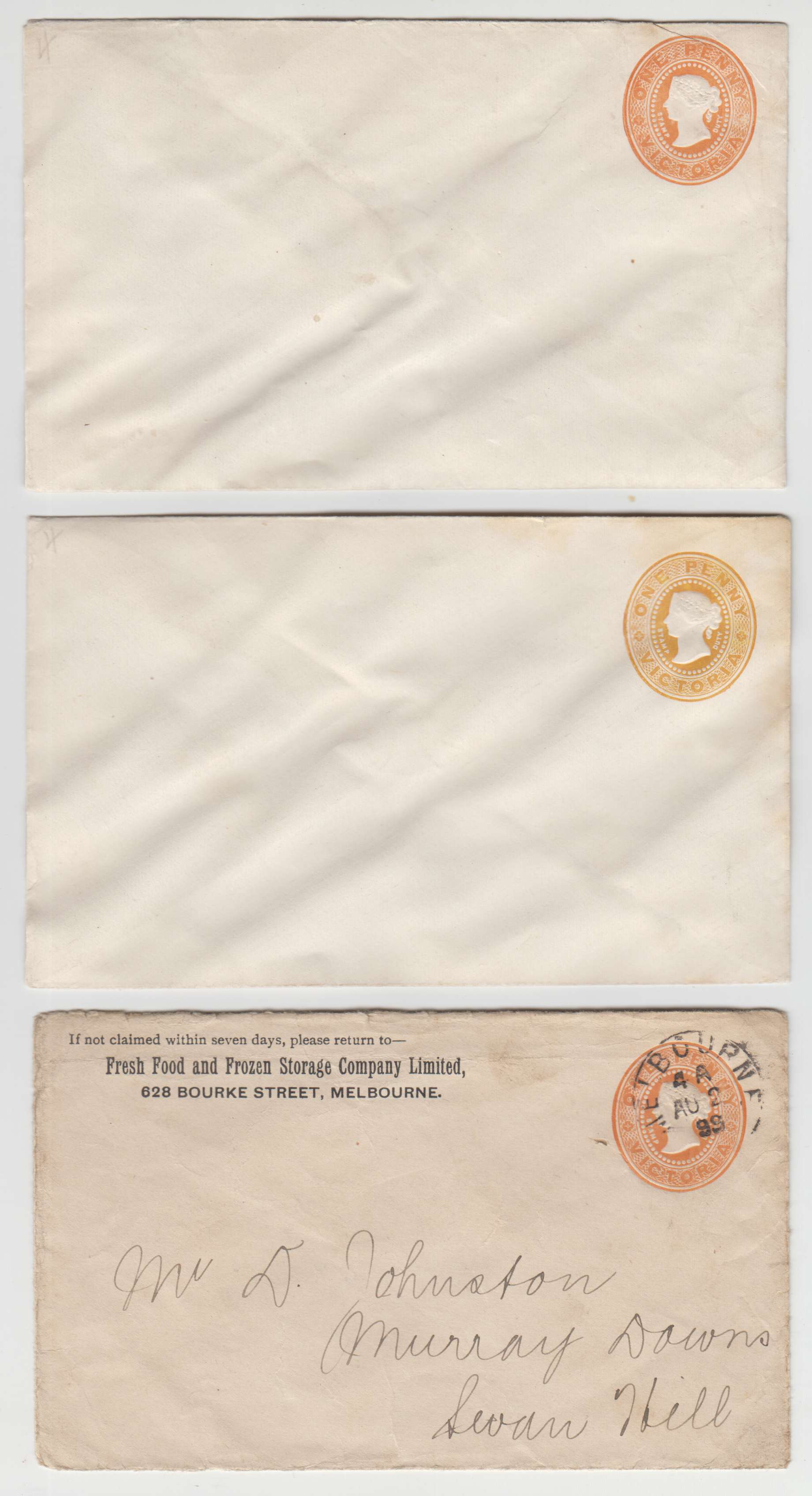 Australia 1875 — Cards & Envelopes