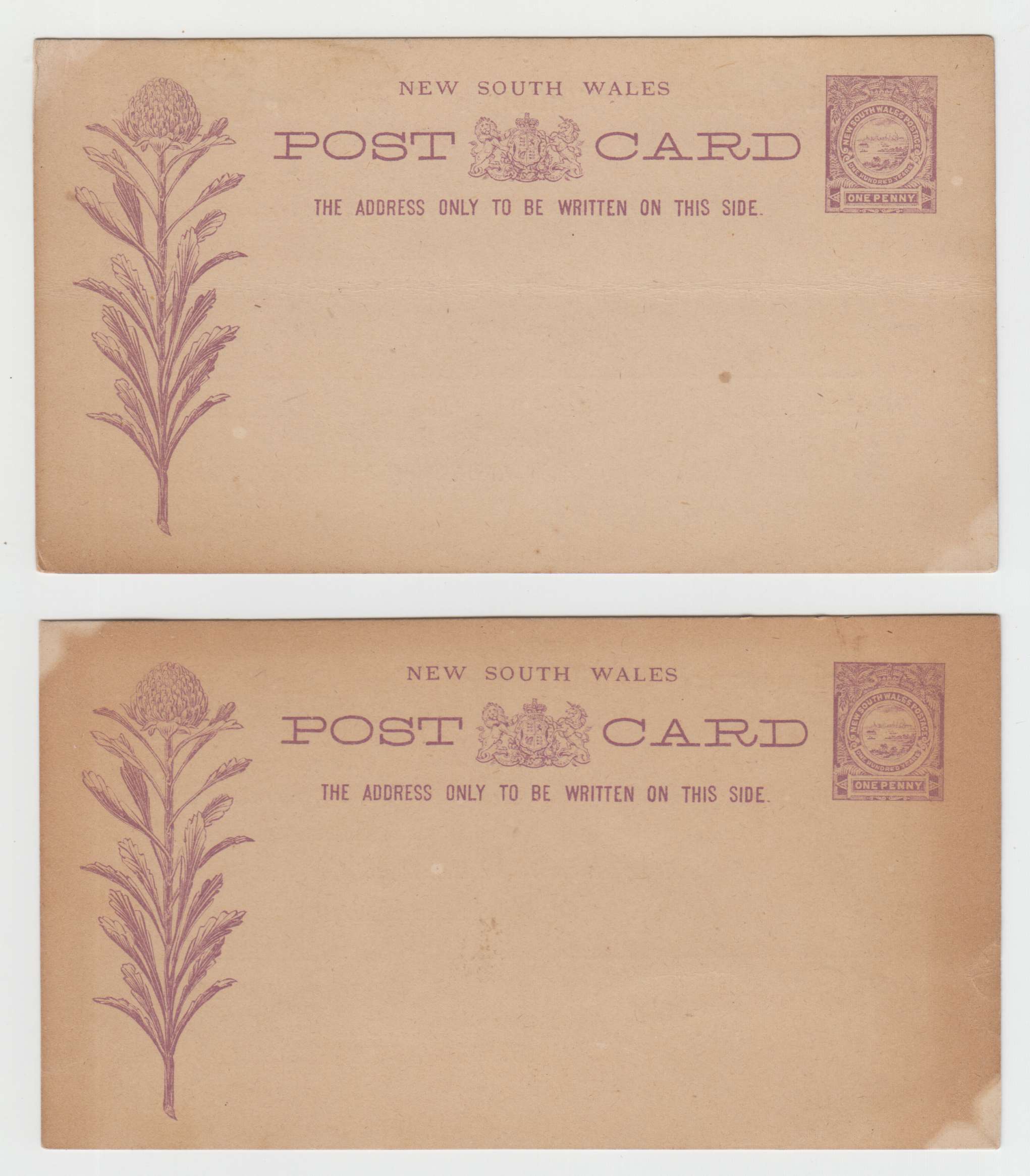 Australia 1875 — Cards & Envelopes