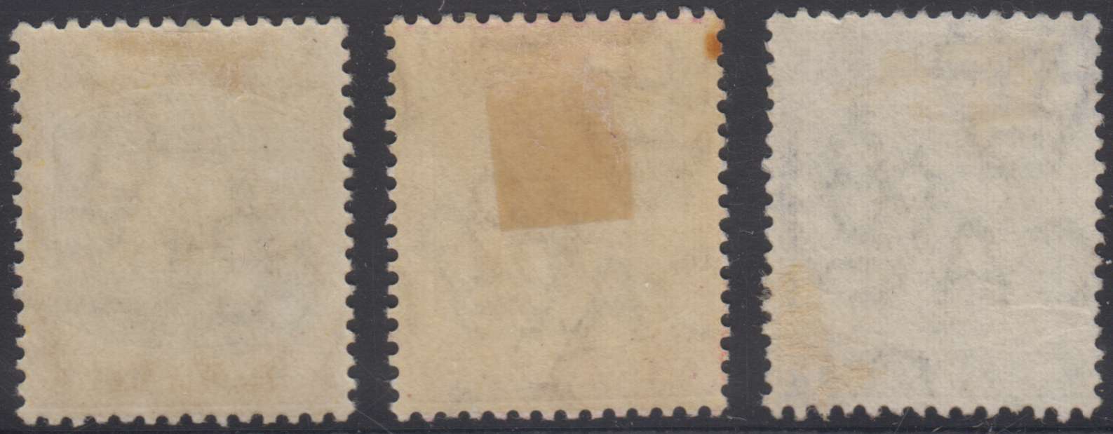 Jamaica 1905 — Scott 41-42 & 45 top value
