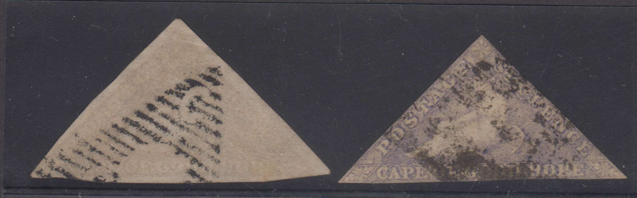 Cape of Good Hope 1855 — Scott 5 & 14