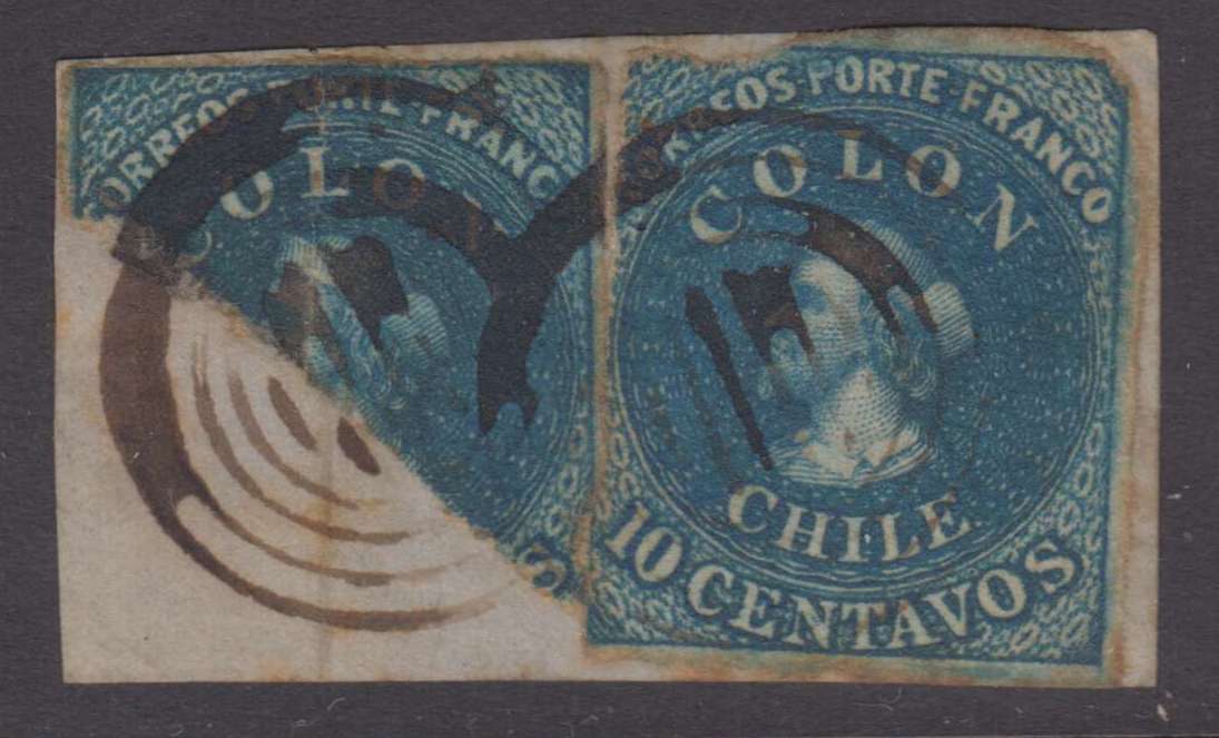 Chile 1856 — Columbus