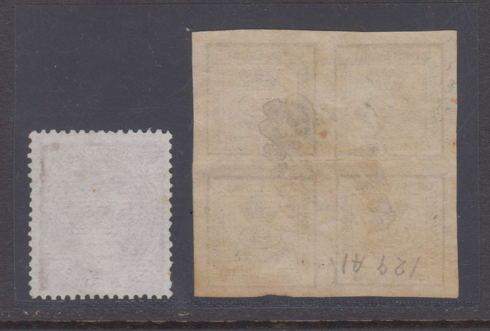 Spain 1870 — Scott 165 & 174a
