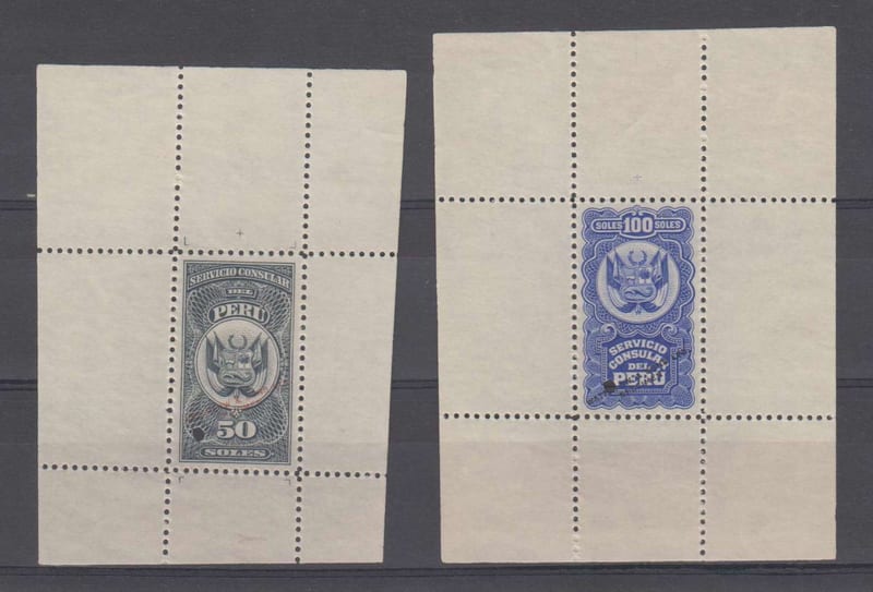 Peru 1910 — Revenues