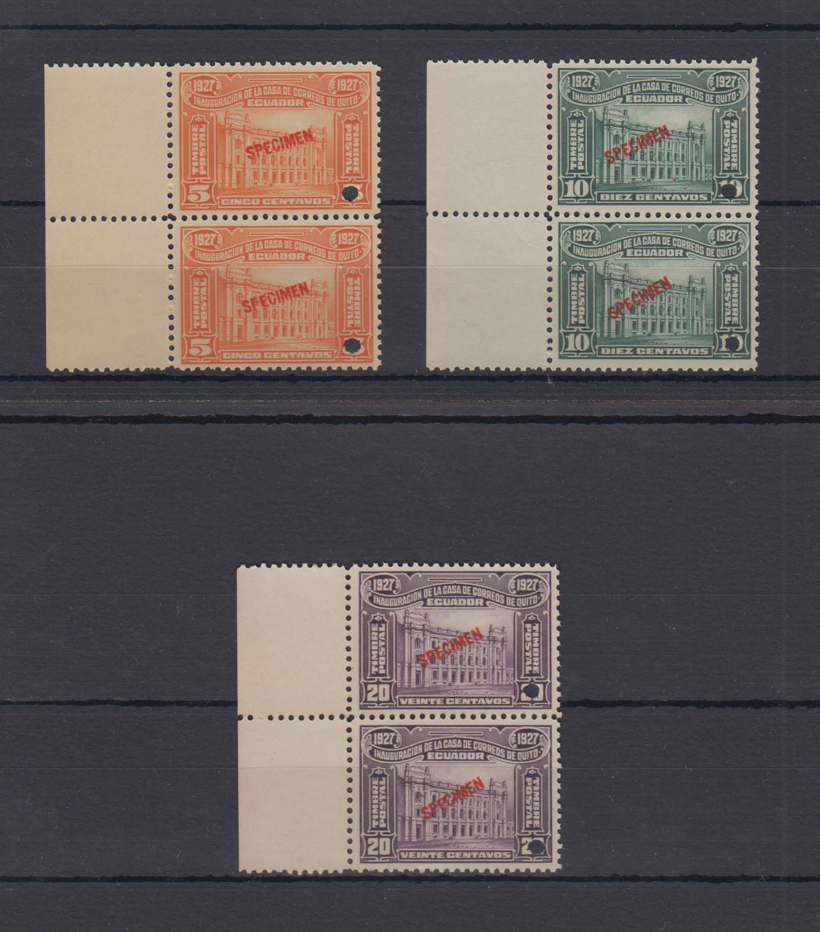 Ecuador 1927 — Quito PO