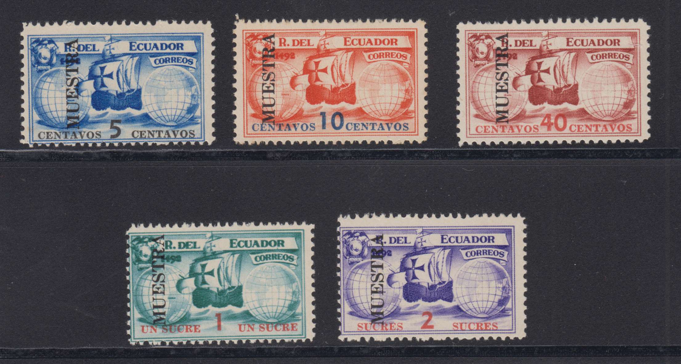 Ecuador 1935 — Columbus