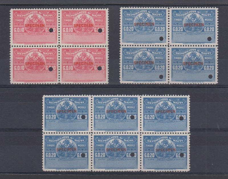 Haiti 1910 — Revenues