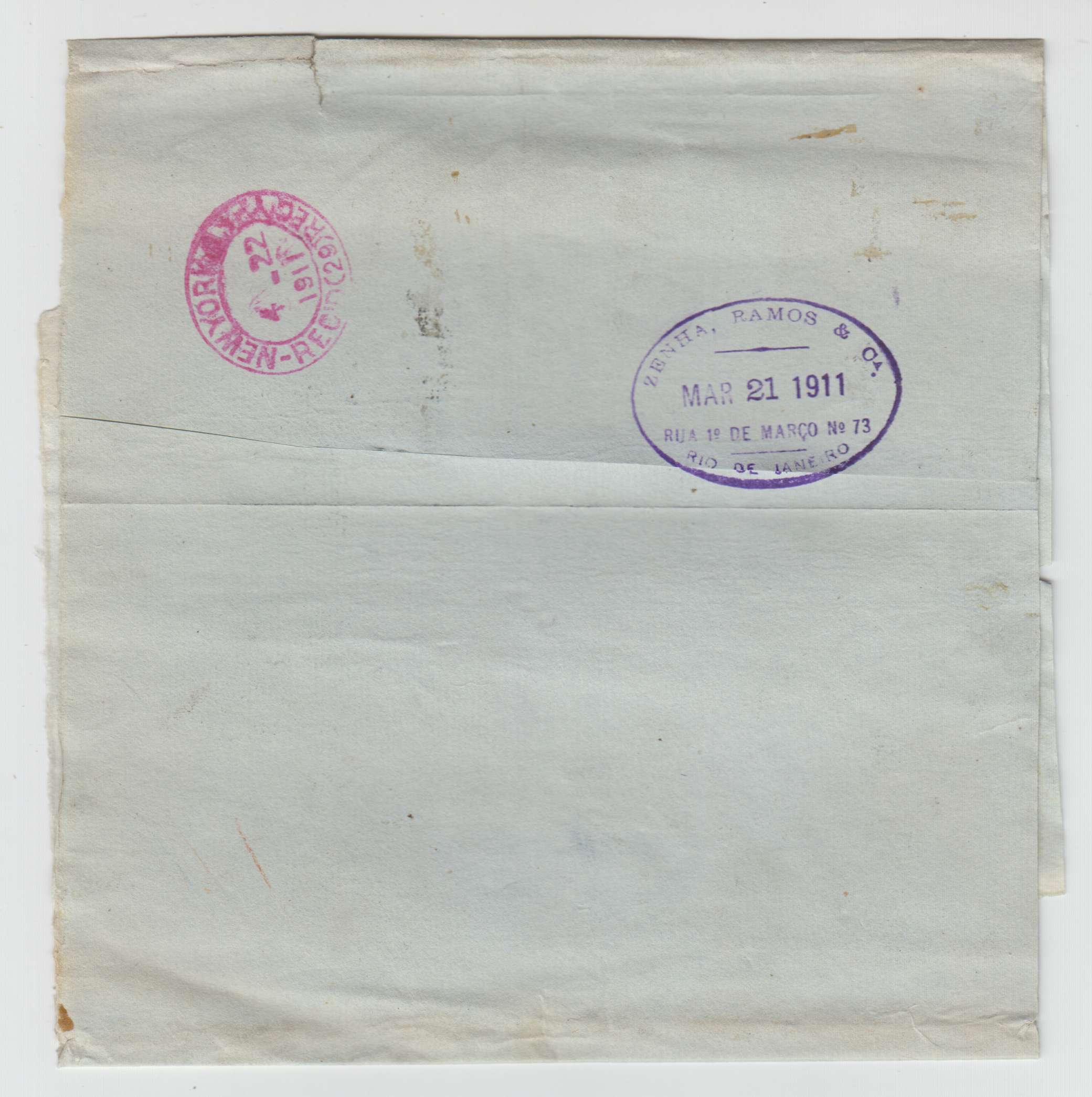 Brazil 1911 — Selection of 4 items including 1911