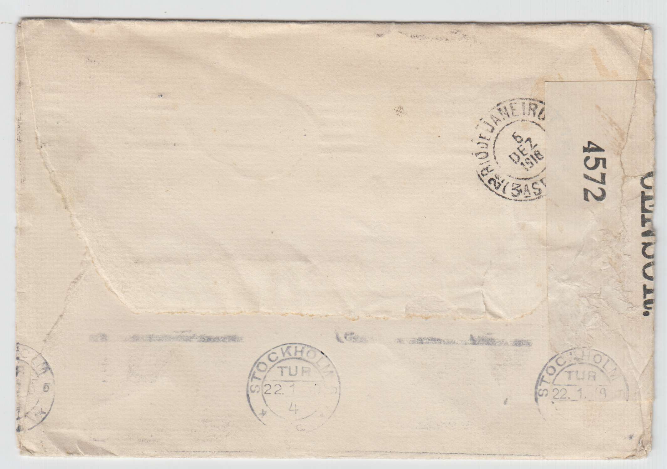 Brazil 1911 — Selection of 4 items including 1911