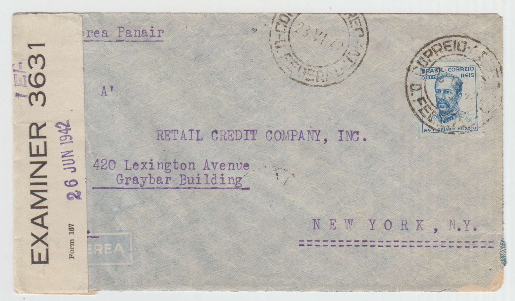 Brazil 1937 — Selection of 4 items including 1934
