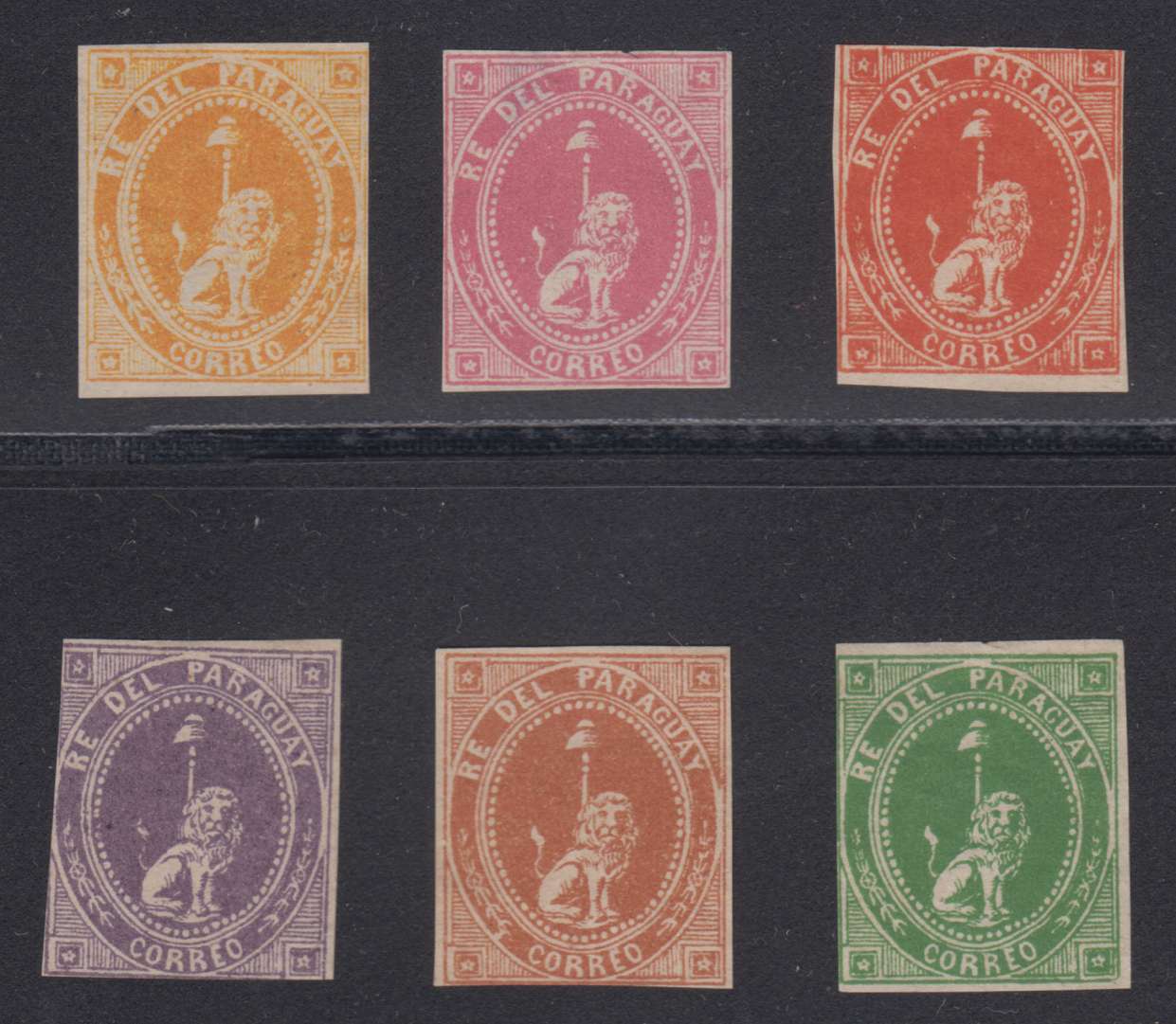 Paraguay 1861 — Lion Essays by M