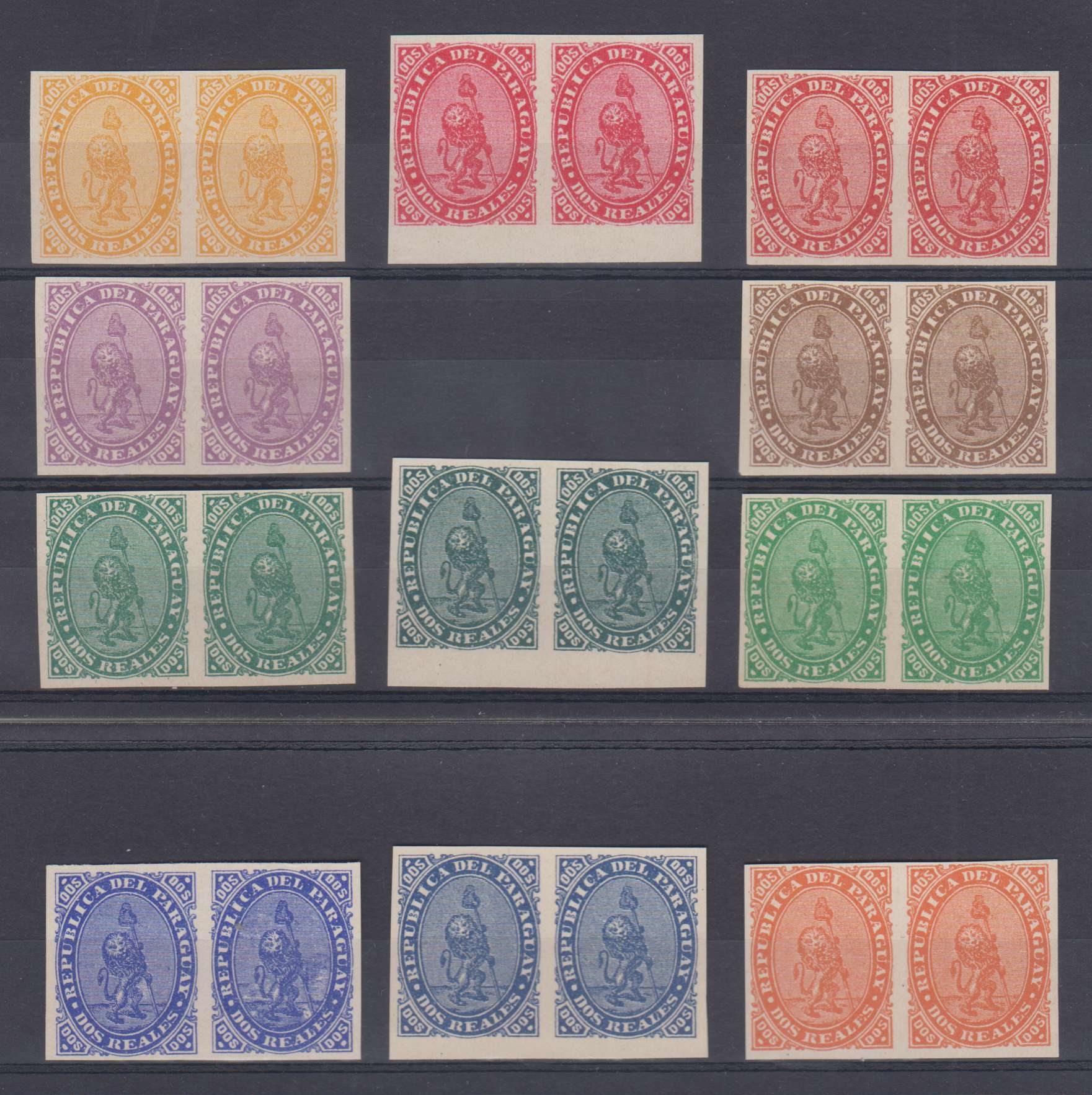 Paraguay 1870 — Scott 2