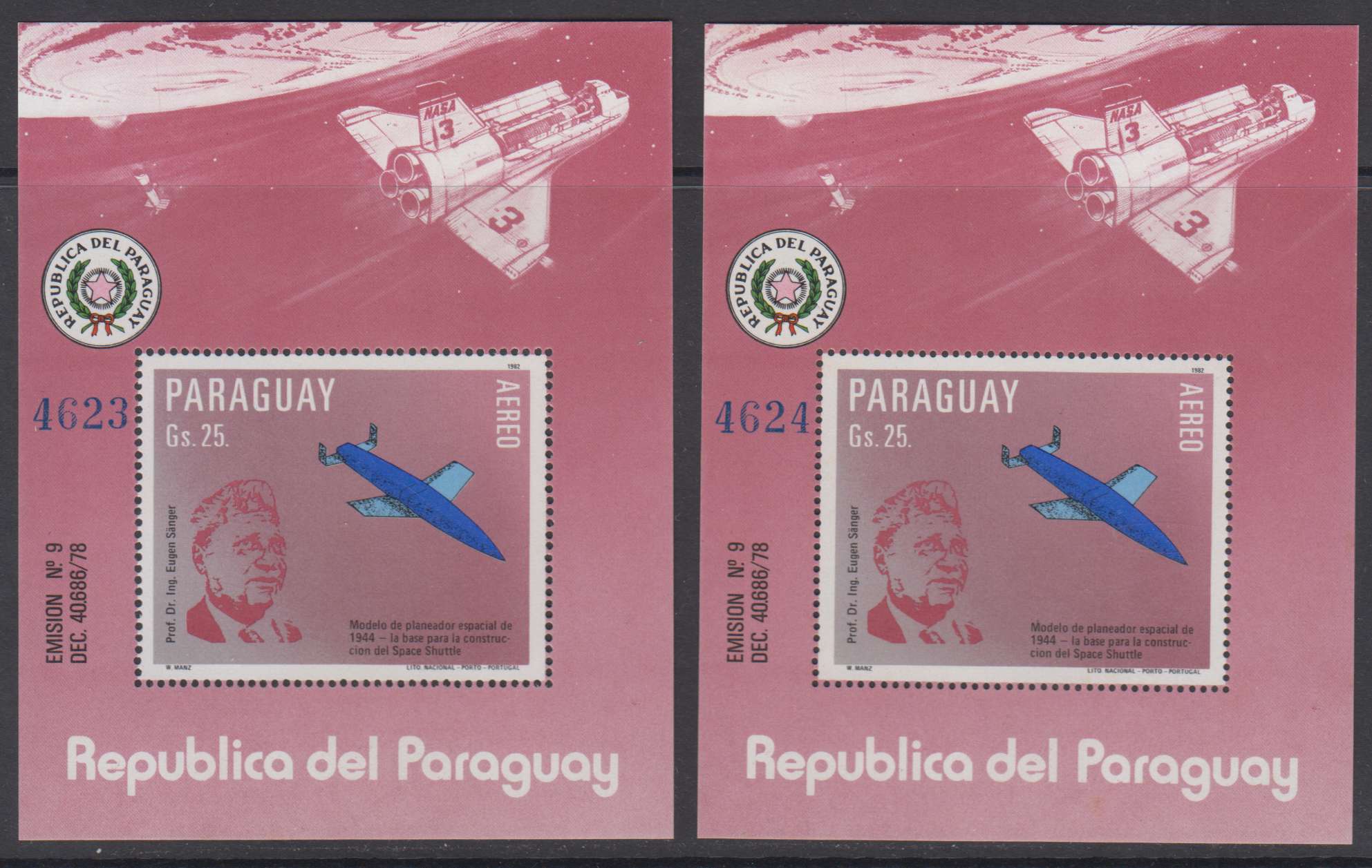 Paraguay 1983 — German Rocket Scientists