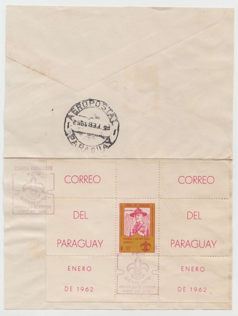 Paraguay 1962 — Scott & Yvert unlisted