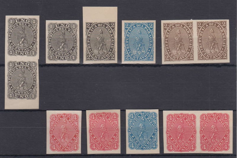 Paraguay 1881 — Lion issue