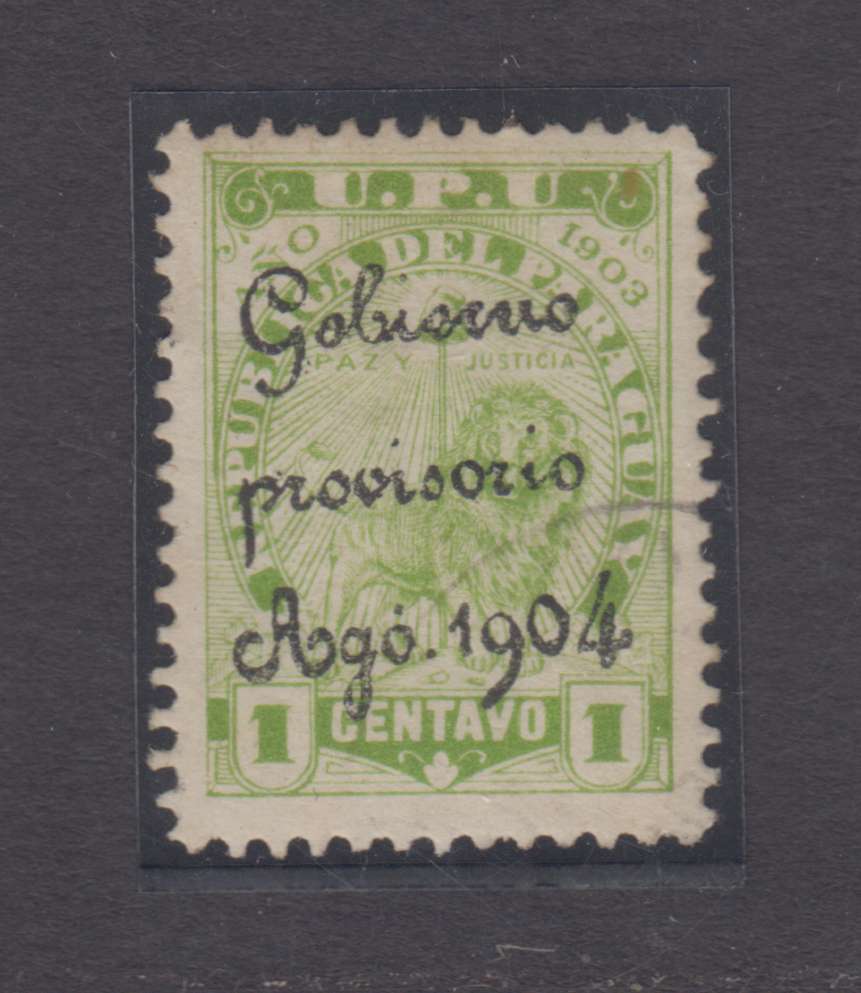 Paraguay 1904 — Revolutionary Issue