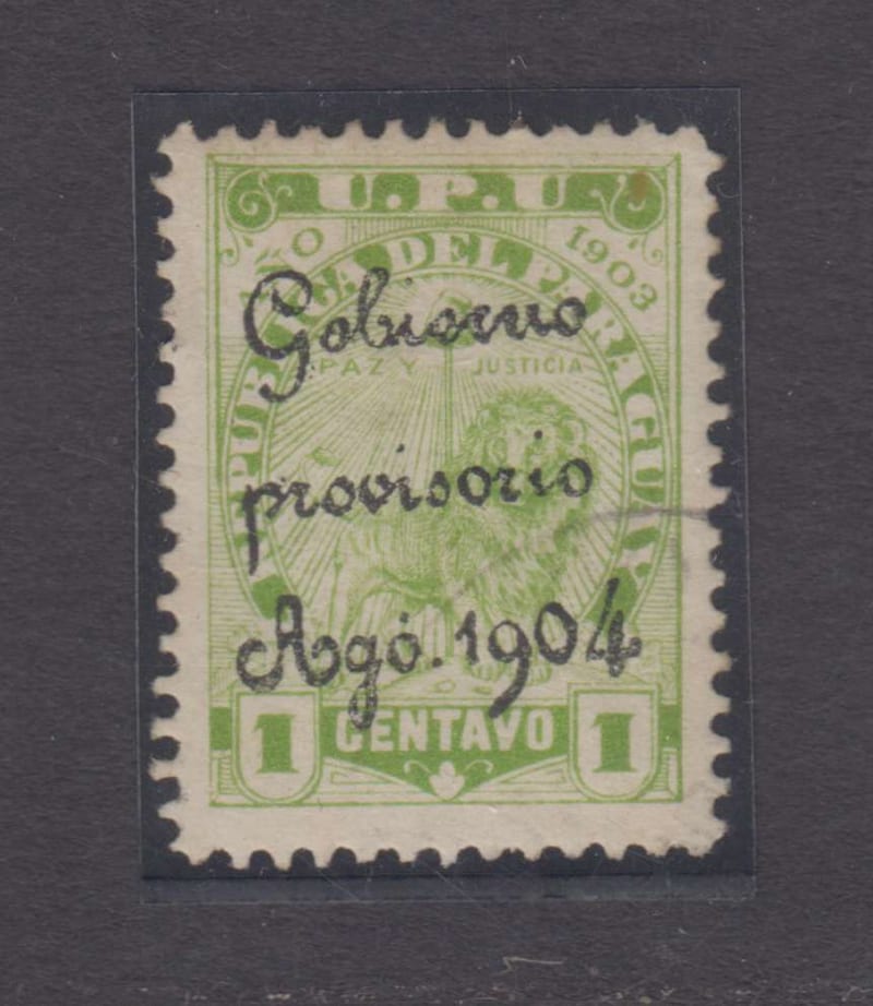 Paraguay 1904 — Revolutionary Issue