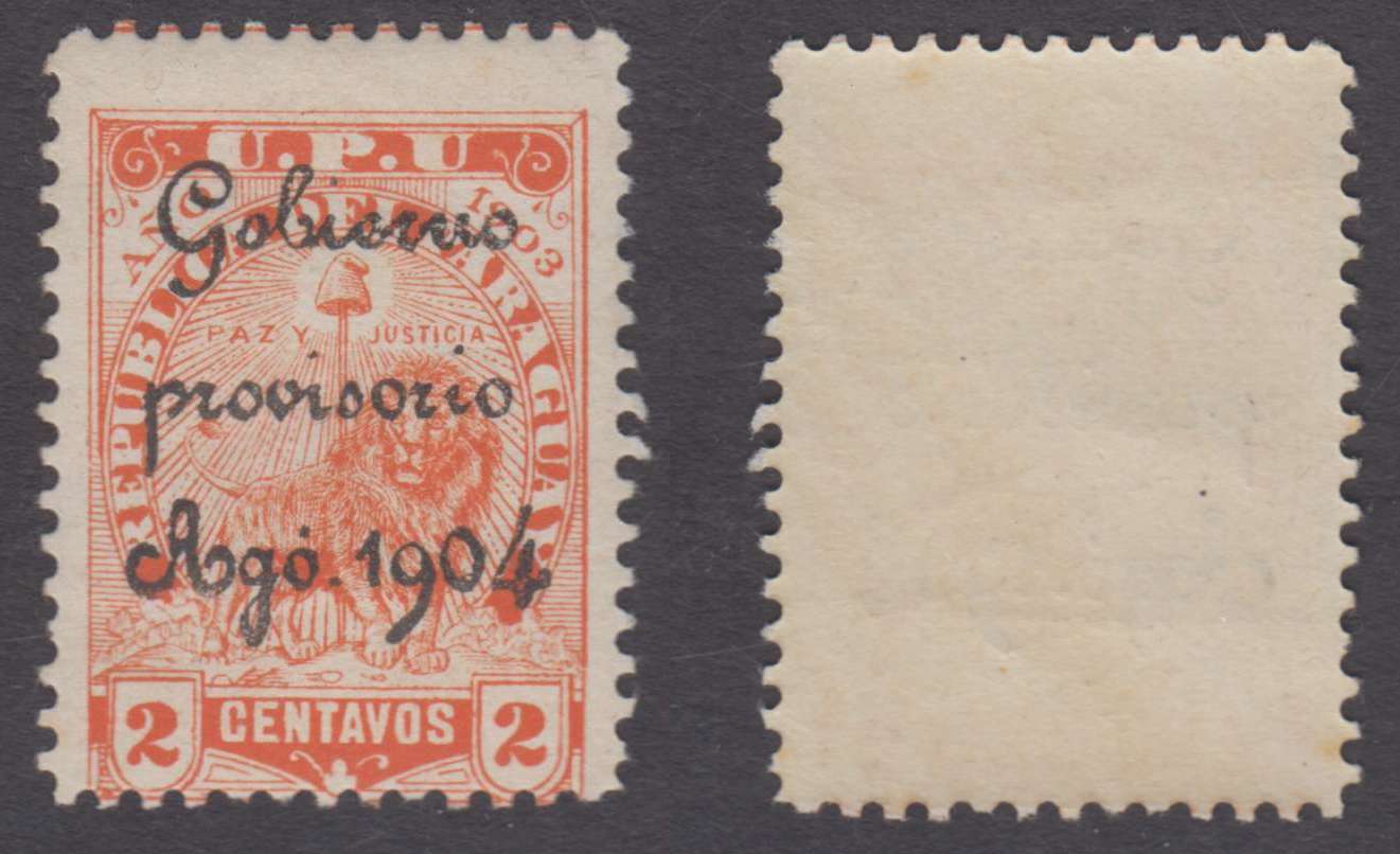 Paraguay 1904 — Revolutionary Issue