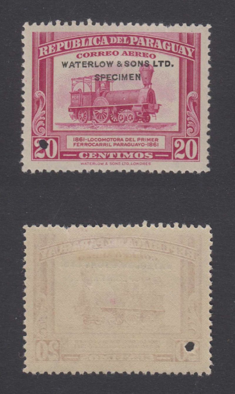 Paraguay 1944 — Railroad