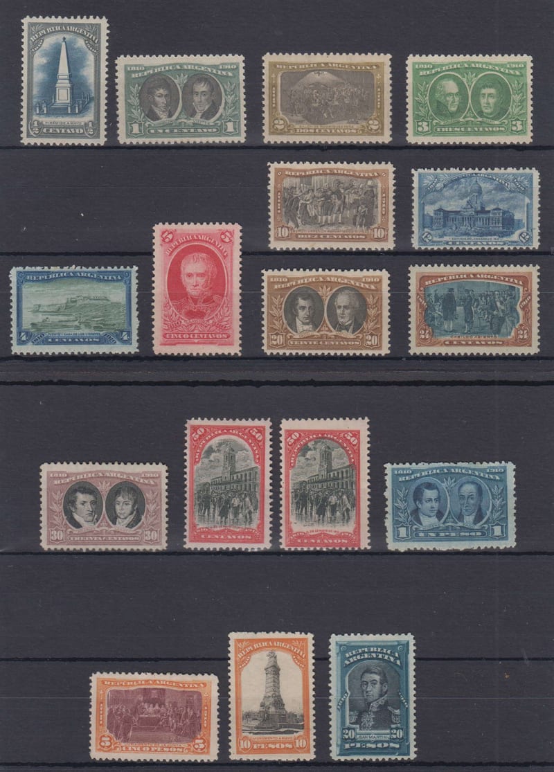 Argentina 1910 — Centenary issue