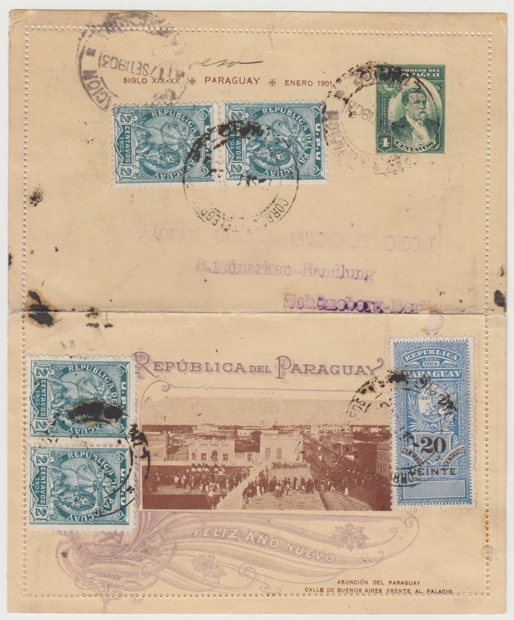 Paraguay 1903 — Sept 17