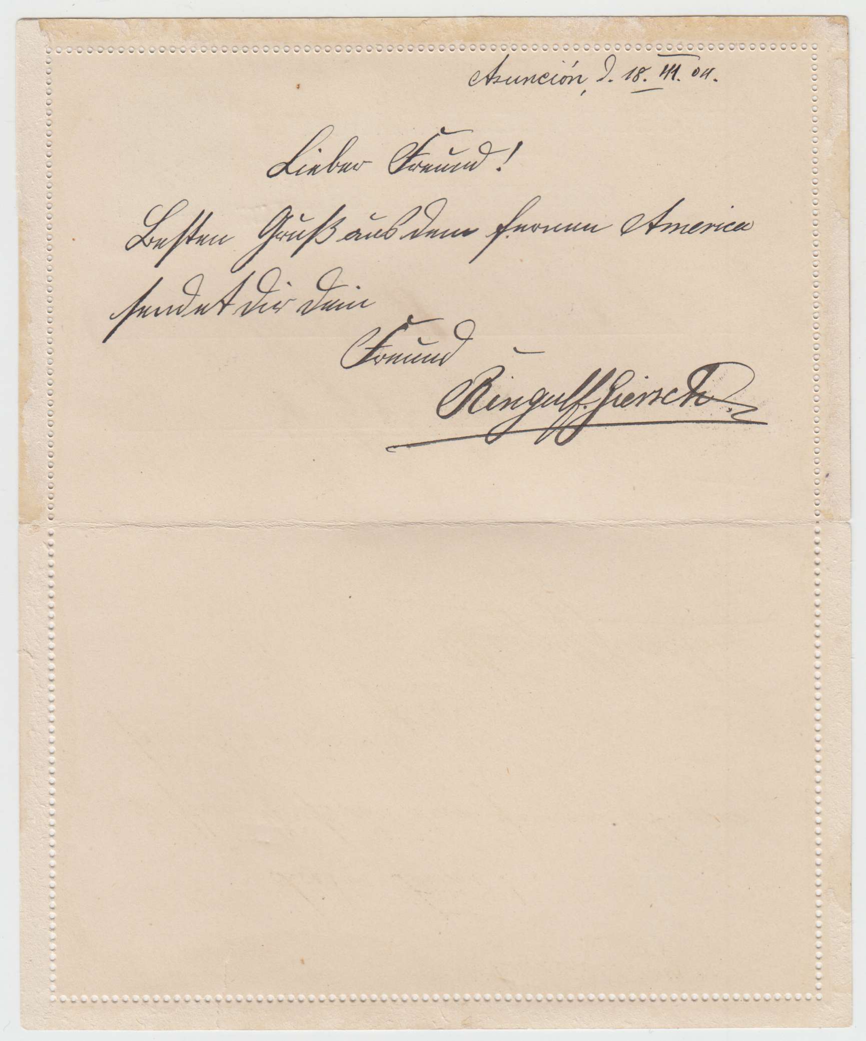 Paraguay 1904 — Mar 18