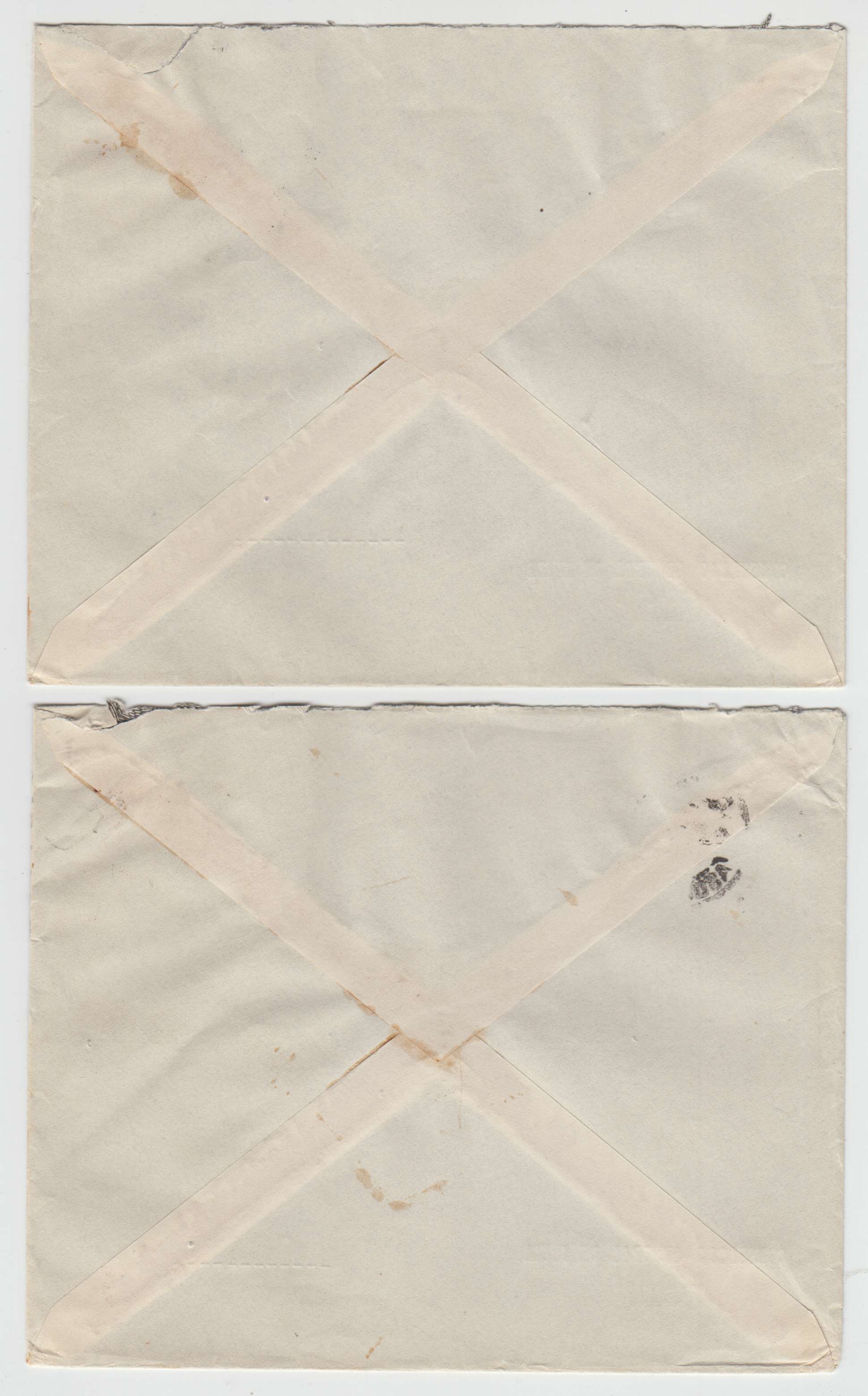 Paraguay 1936 — Four covers including First experimental Flight Montevideo - Rio de Janeiro by Doolitle…