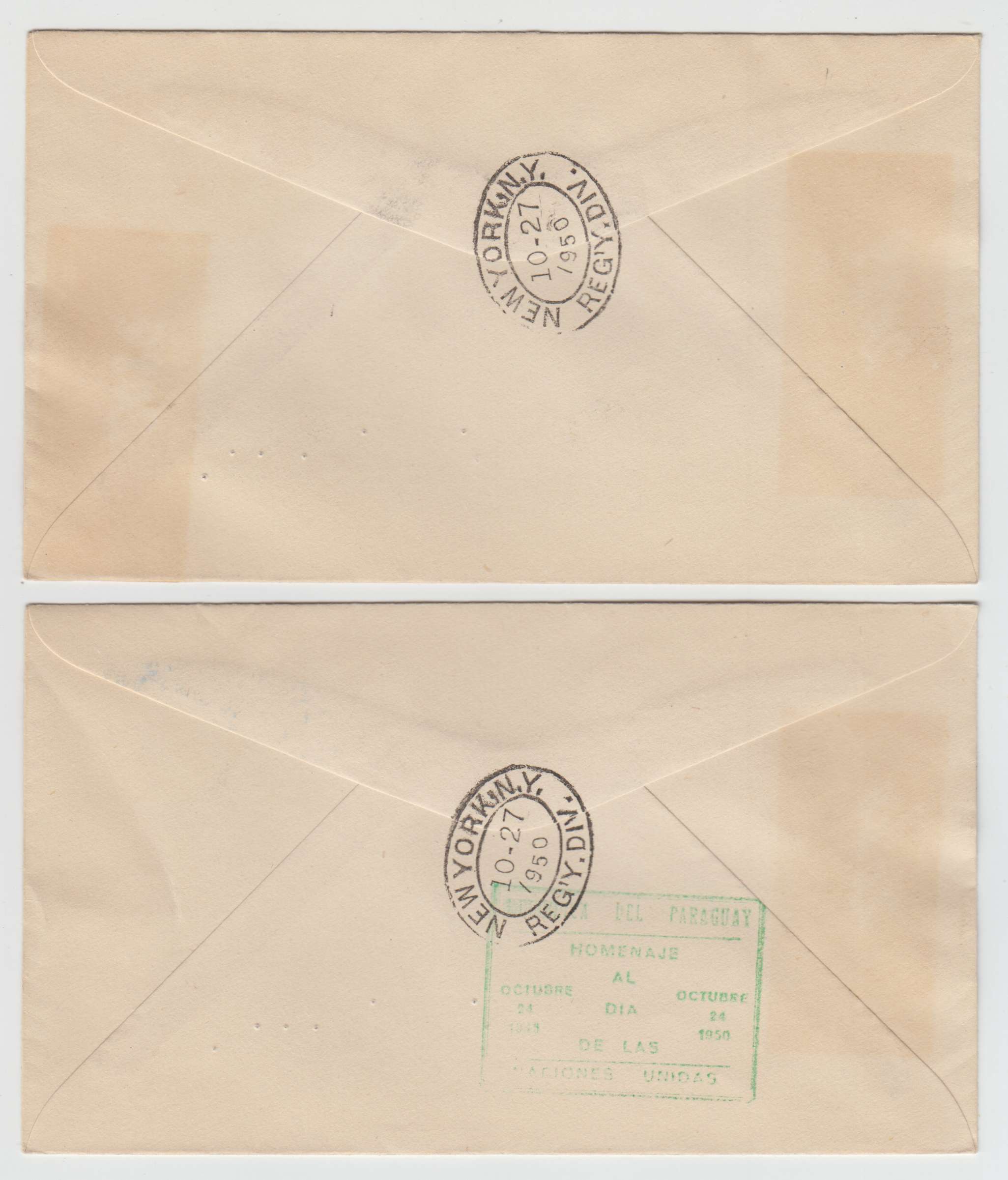 Paraguay 1950 — United Nations & F