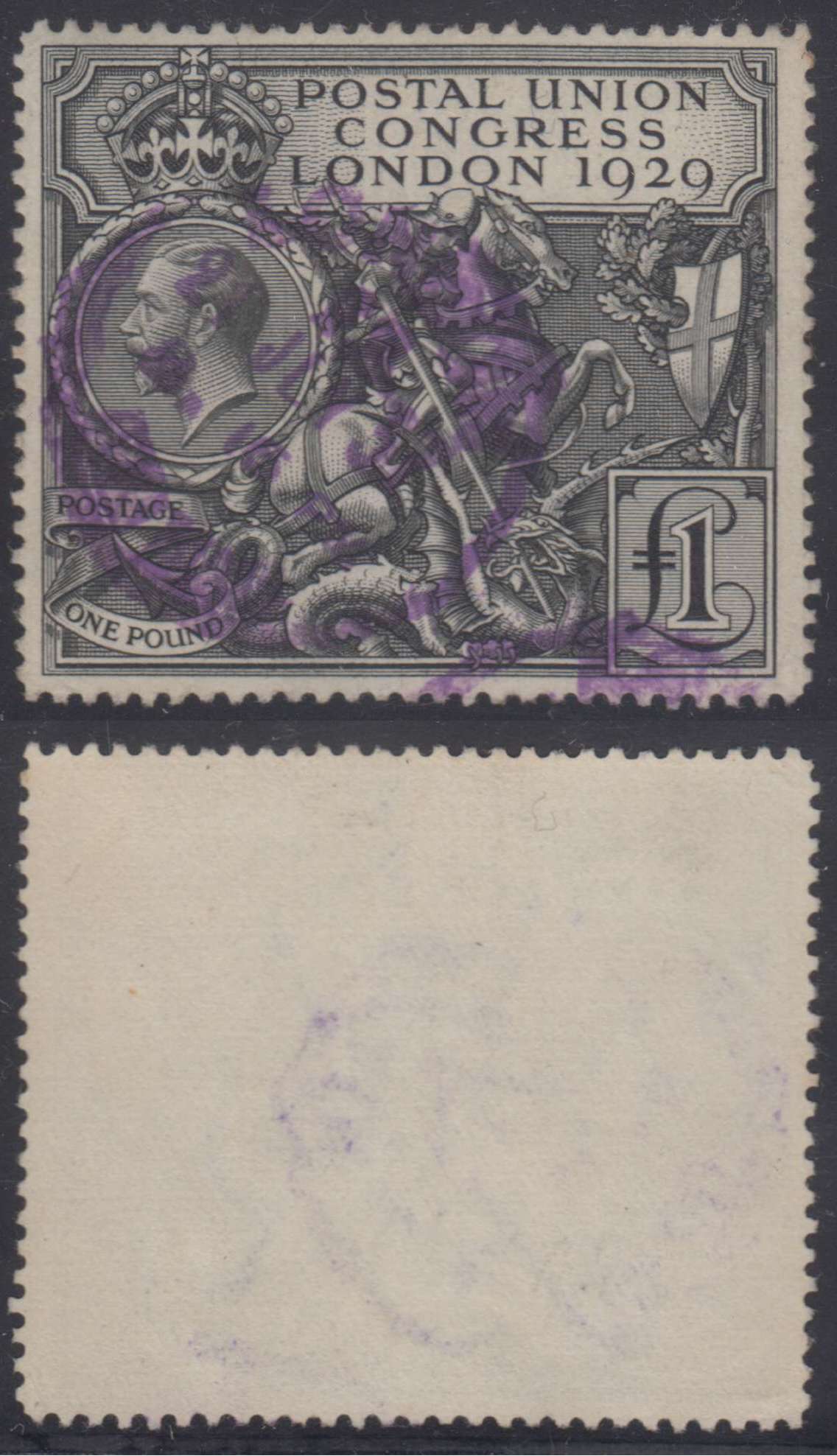 Great Britain 1929 — Upu Congress