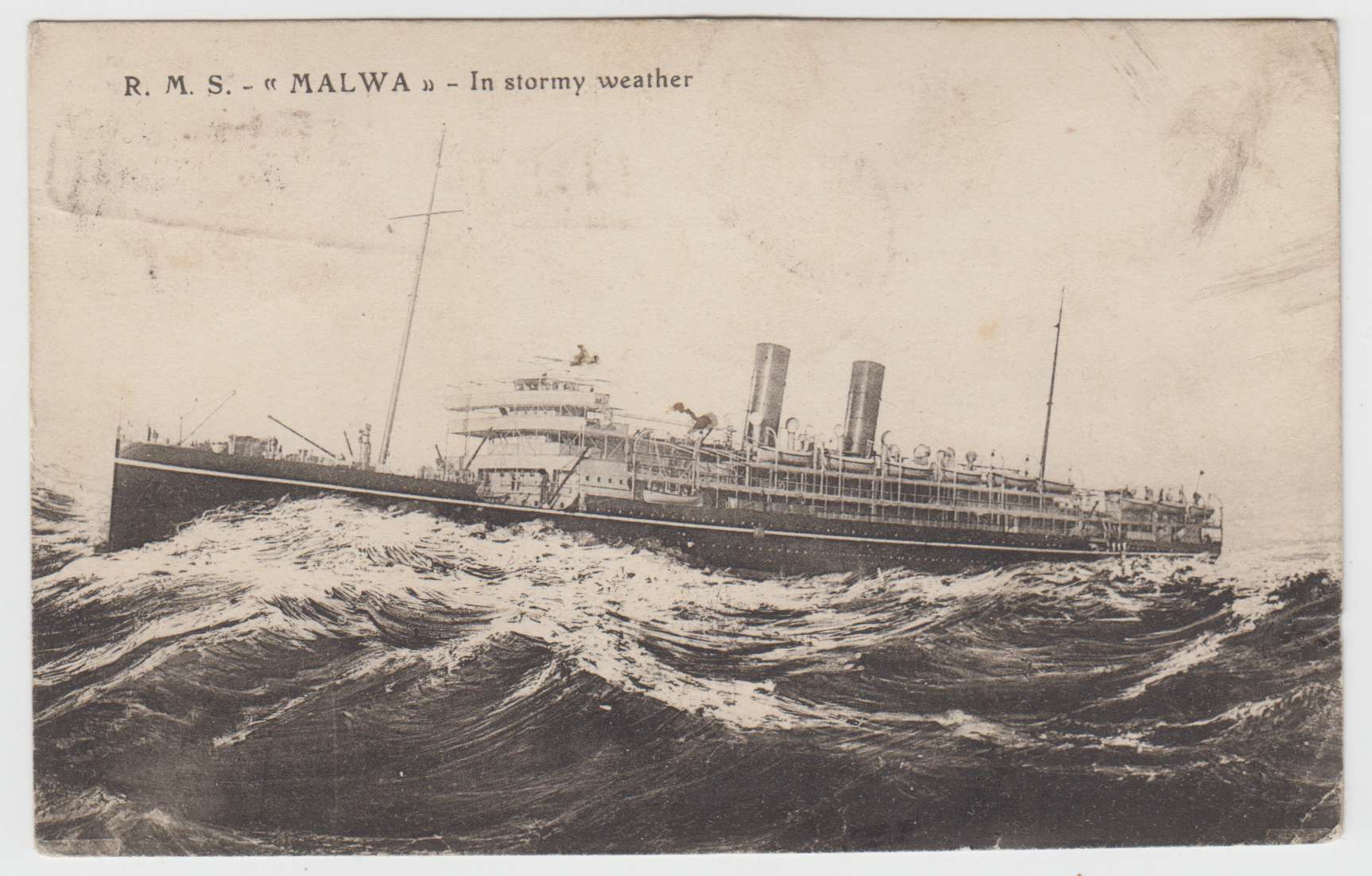Egypt 1911 — Maritime Mail