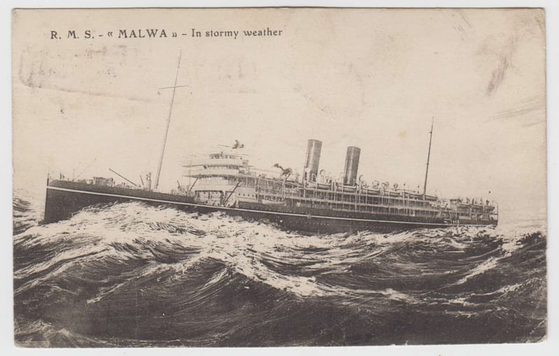 Egypt 1911 — Maritime Mail