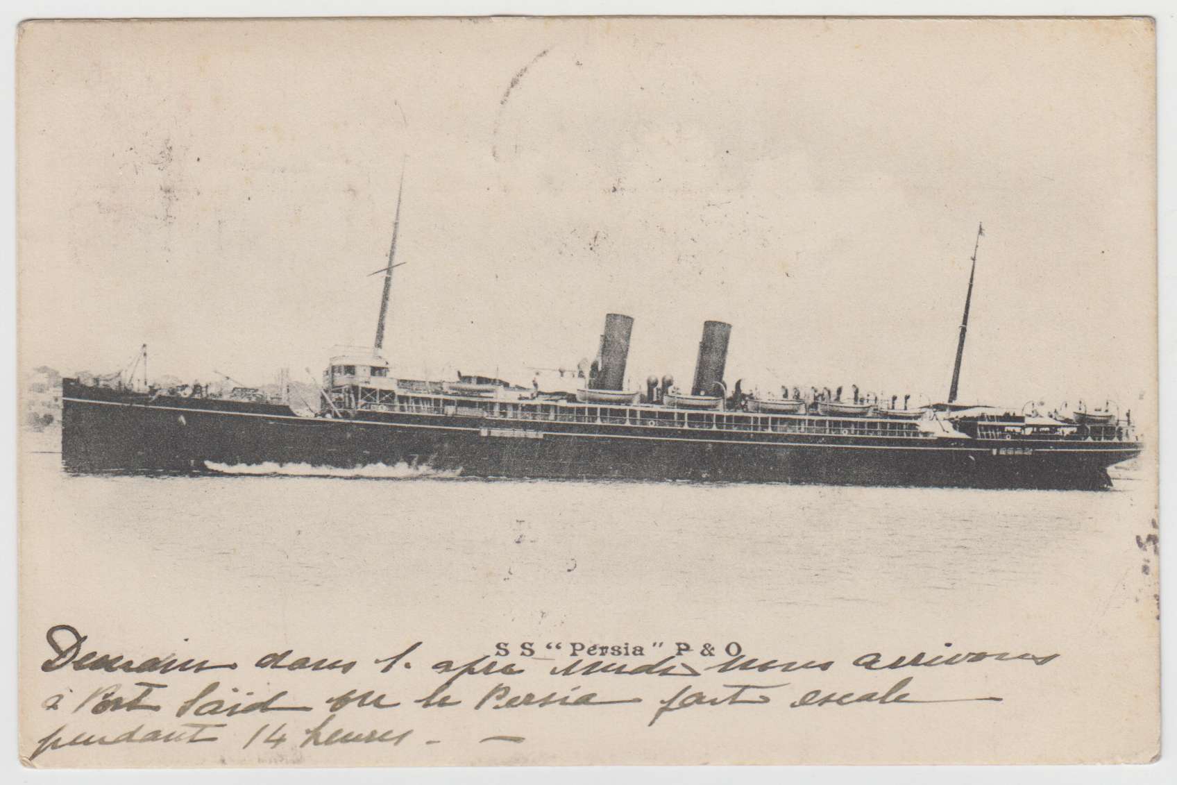 Egypt 1911 — Maritime Mail